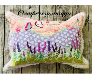 Stickdatei - Lavendel inkl. ITH Beutel & Herz